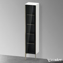 Duravit XViu tall unit with 1 glass door parsol