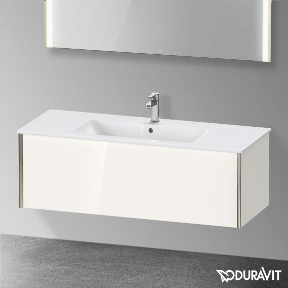 Duravit XViu 梳妝台附 1 個拉出式隔層，無內部系統