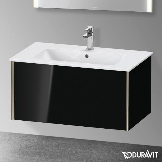 Duravit XViu 梳妝台附 1 個拉出式隔層，無內部系統