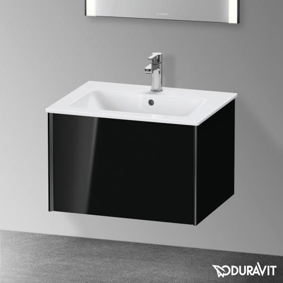 Duravit XViu 梳妝台附 1 個拉出式隔層，無內部系統