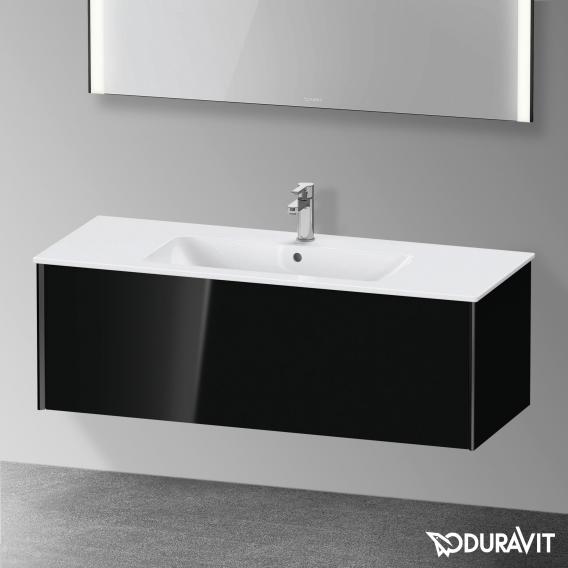 Duravit XViu 梳妝台附 1 個拉出式隔層，無內部系統