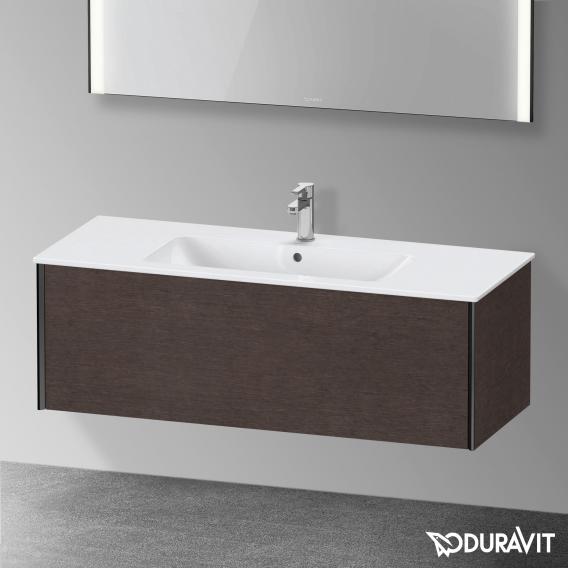 Duravit XViu 梳妝台附 1 個拉出式隔層，無內部系統