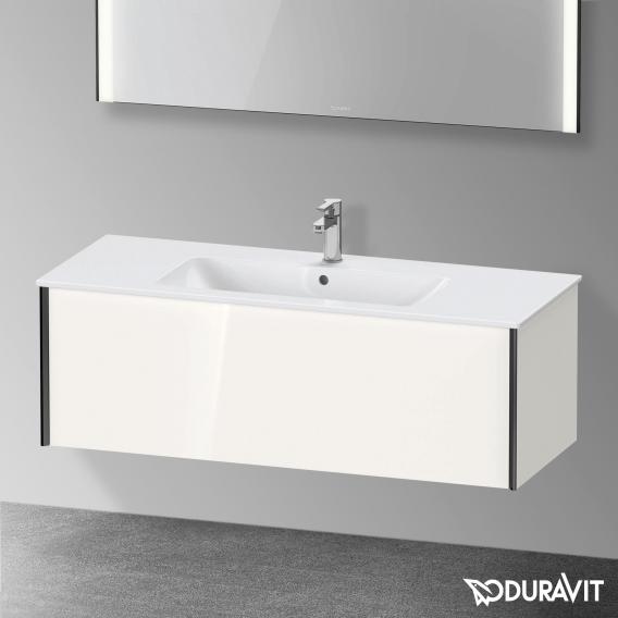 Duravit XViu 梳妝台附 1 個拉出式隔層，無內部系統