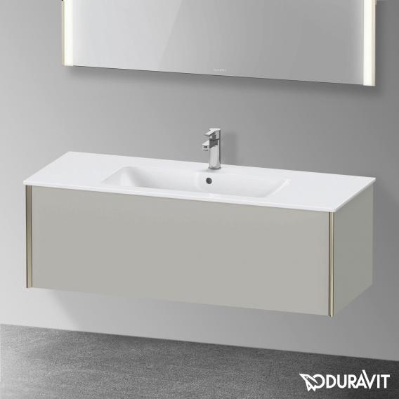 Duravit XViu 梳妝台附 1 個拉出式隔層，無內部系統