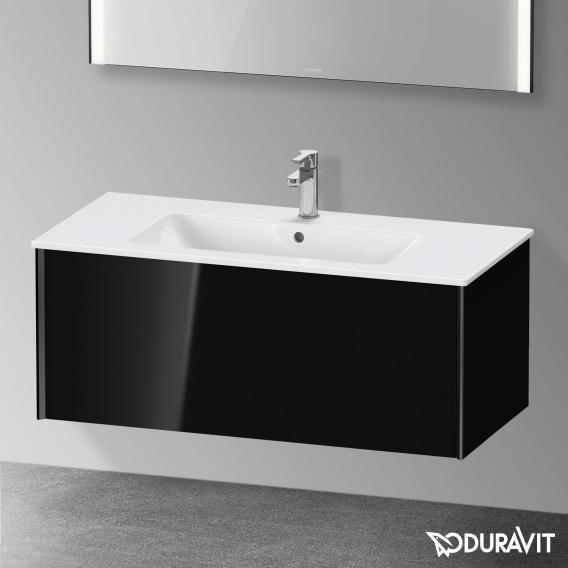 Duravit XViu 梳妝台附 1 個拉出式隔層，無內部系統