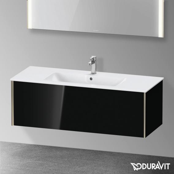 Duravit XViu 梳妝台附 1 個拉出式隔層，無內部系統