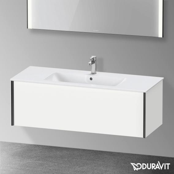 Duravit XViu 梳妝台附 1 個拉出式隔層，無內部系統