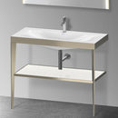 Duravit XViu 盥洗盆附金屬檯面