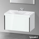 Duravit XViu 洗臉盆，附梳妝台，附 1 個拉出式隔層