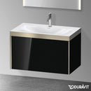 Duravit XViu 洗臉盆，附梳妝台，附 1 個拉出式隔層