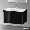 Duravit XViu 洗臉盆，附梳妝台，附 1 個拉出式隔層