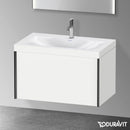 Duravit XViu 洗臉盆，附梳妝台，附 1 個拉出式隔層