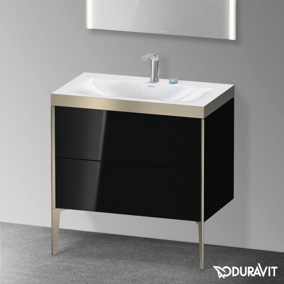 Duravit XViu 洗臉盆，附梳妝台，附 2 個拉出式隔層