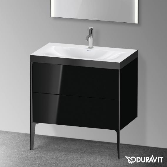 Duravit XViu 洗臉盆，附梳妝台，附 2 個拉出式隔層