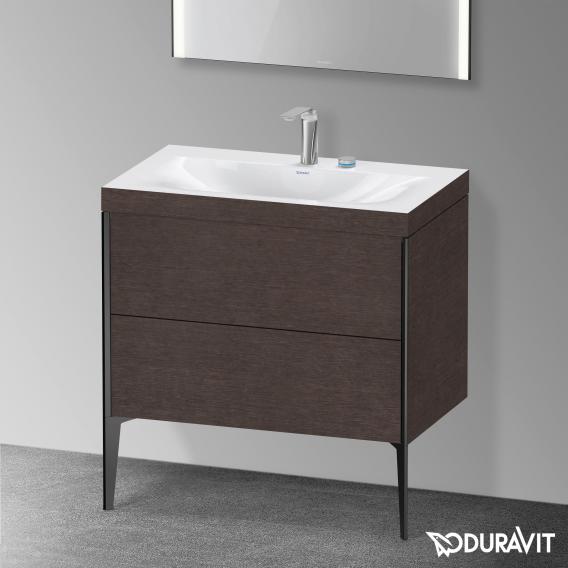 Duravit XViu 洗臉盆，附梳妝台，附 2 個拉出式隔層