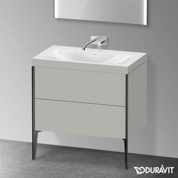 Duravit XViu 洗臉盆，附梳妝台，附 2 個拉出式隔層