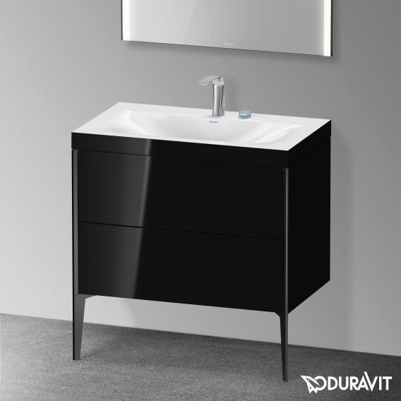 Duravit XViu 洗臉盆，附梳妝台，附 2 個拉出式隔層