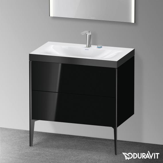 Duravit XViu 洗臉盆，附梳妝台，附 2 個拉出式隔層