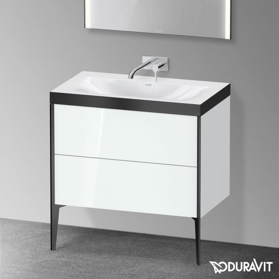 Duravit XViu 洗臉盆，附梳妝台，附 2 個拉出式隔層