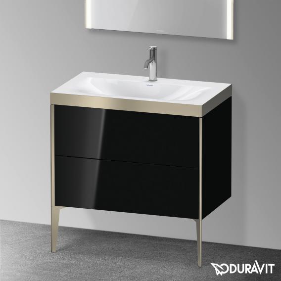 Duravit XViu 洗臉盆，附梳妝台，附 2 個拉出式隔層