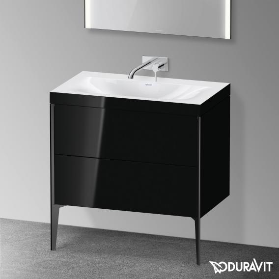 Duravit XViu 洗臉盆，附梳妝台，附 2 個拉出式隔層