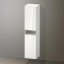 Duravit Zencha tall unit with 2 doors and 1 open compartment
