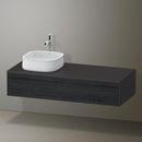 Duravit Zencha vanity unit with 1 pull-out compartment for countertop washbasin