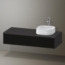 Duravit Zencha vanity unit with 1 pull-out compartment for countertop washbasin