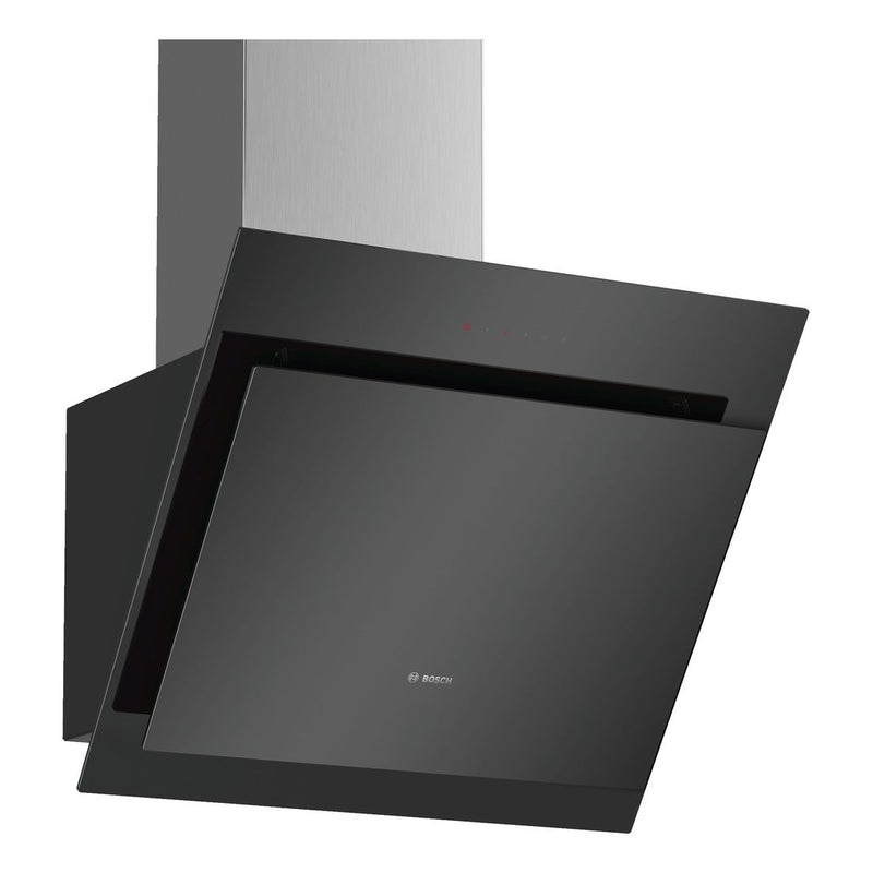 Bosch - Serie | 4 Wall-mounted Cooker Hood 60 cm Clear Glass Black Printed DWK67CM60B 