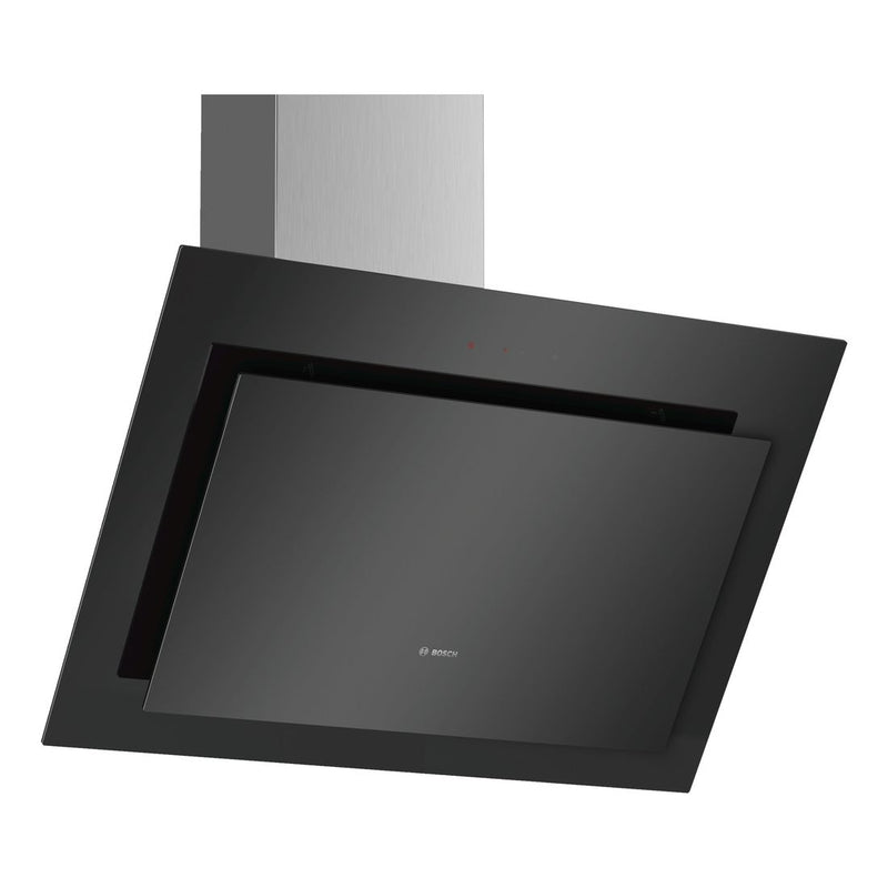Bosch - Serie | 4 Wall-mounted Cooker Hood 80 cm Clear Glass Black Printed DWK87CM60B 