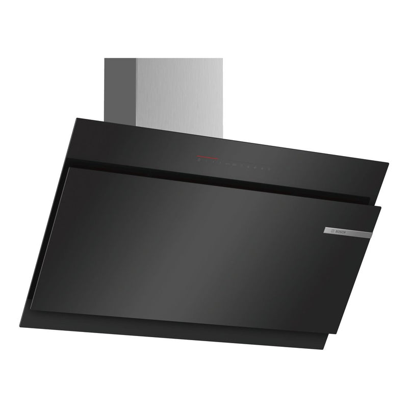 Bosch - Serie | 6 Wall-mounted Cooker Hood 90 cm Clear Glass Black Printed DWK97JQ60B 