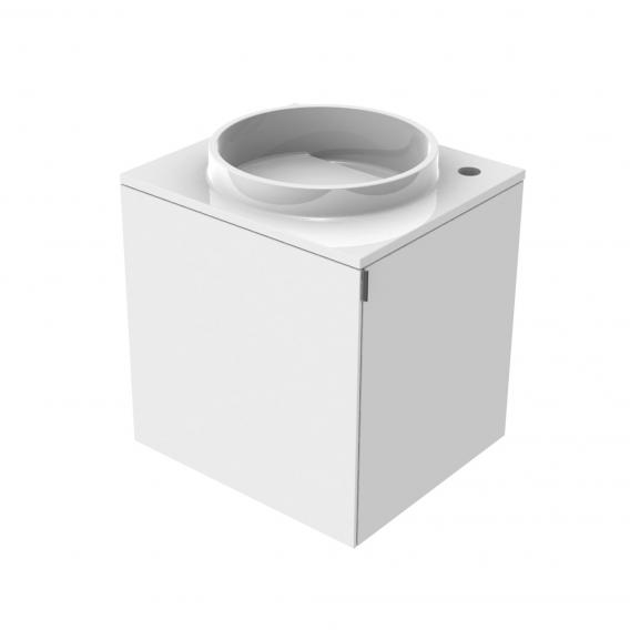 Emco Asis hand washbasin with vanity unit with 1 door