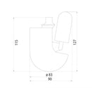 Emco 刷頭，附邊緣清潔器