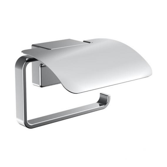 Emco Cue toilet roll holder with cover