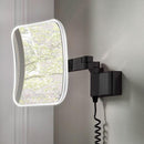 Emco Evo shaving and beauty mirror with lighting, 5x magnification