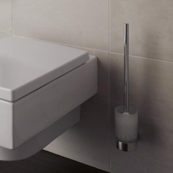 Emco Fino wall-mounted toilet brush set