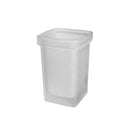 埃姆科閣樓 |馬桶刷套裝流行玻璃部件，緞面