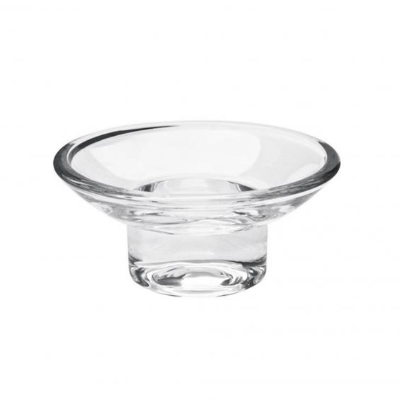Emco Polo clear crystal glass soap dish