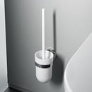Emco Polo toilet brush set, plastic container
