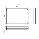 Emco Prestige 照明鏡內建框架