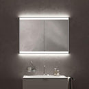 Emco Prime2 mirror cabinet with lighting and 2 doors