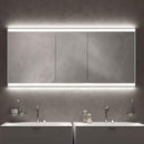 Emco Prime2 附照明和 3 門的鏡櫃