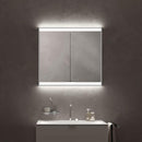 Emco Prime2 mirror cabinet with lighting and 2 doors
