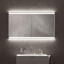 Emco Prime2 mirror cabinet with lighting and 2 doors