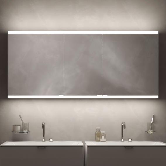 Emco Prime2 mirror cabinet with lighting and 3 doors