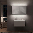 Emco Prime2 mirror cabinet with lighting and 2 doors