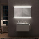 Emco Prime2 mirror cabinet with lighting and 2 doors