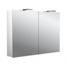 Emco Pure2 Style 鏡櫃，附照明和 2 個門
