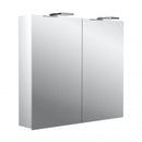 Emco Pure2 Style 鏡櫃，附照明和 2 個門