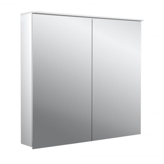 Emco Pure_Flat2 Design 鏡櫃，帶照明和 2 扇門
